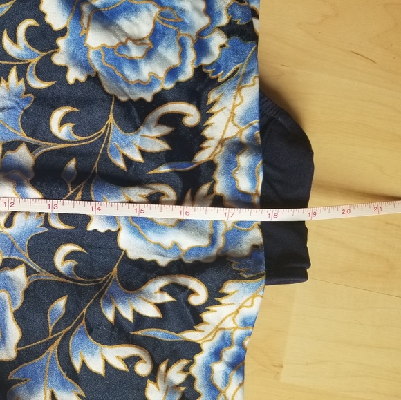 Sz 22W Swimdress Navy Blue Rose - Picture 14 of 16